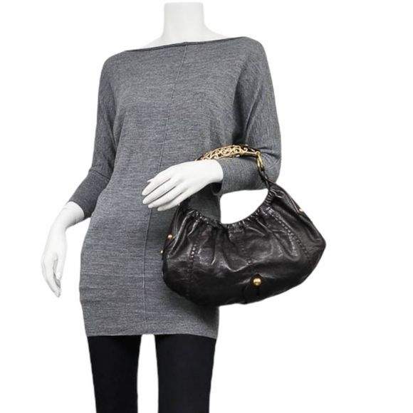 Yves Saint Laurent Black Hobo Bag - Picture 5 of 8